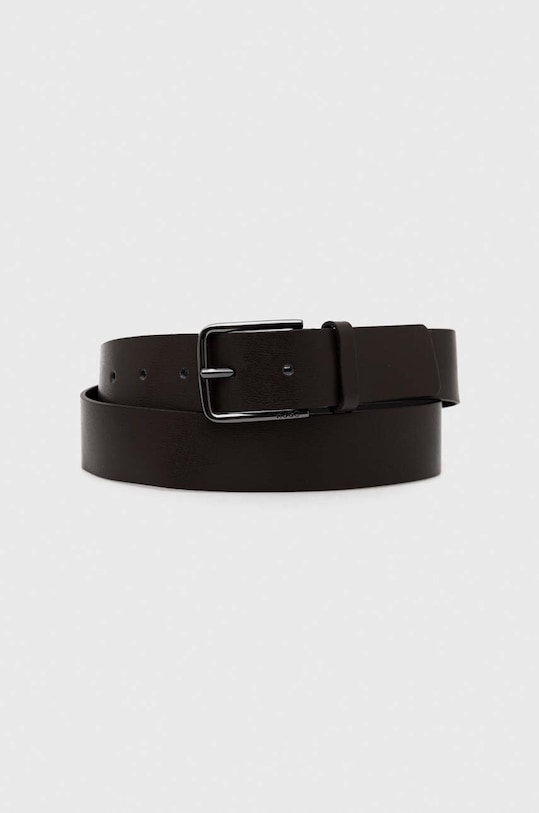 Кожаный ремень HUGO коричневый 50491997