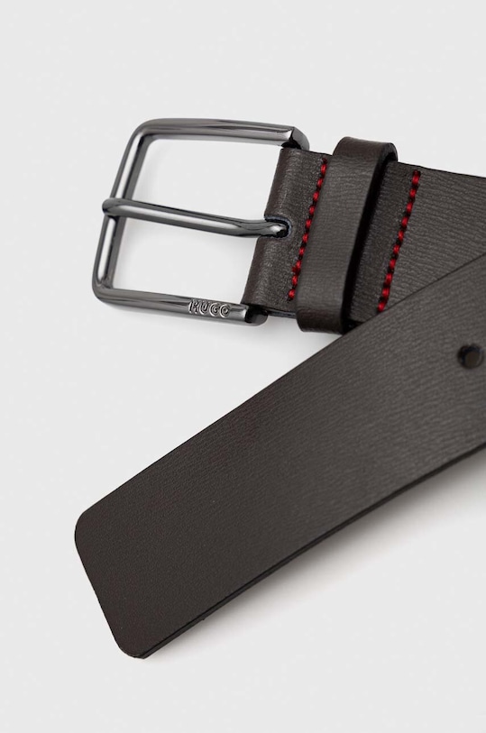 Кожаный ремень HUGO 50491997 коричневый AW24