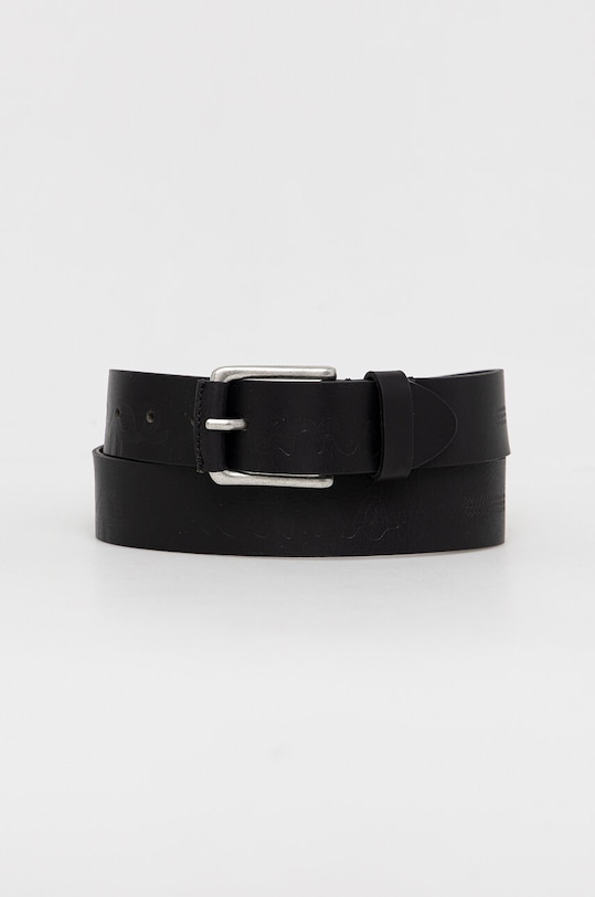 Pepe Jeans cintura in pelle Planet friendly nero PM020999.999