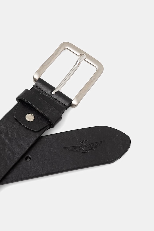 Aeronautica Militare bőr öv AM420 fekete AA00