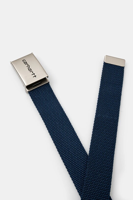 Carhartt WIP curea Clip Belt Chrome I019176.E7XX bleumarin AA00