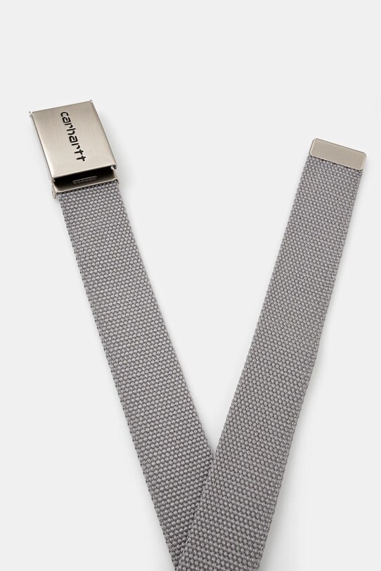 Колан Carhartt WIP Clip Belt Chrome I019176.2LRXX сив AA00