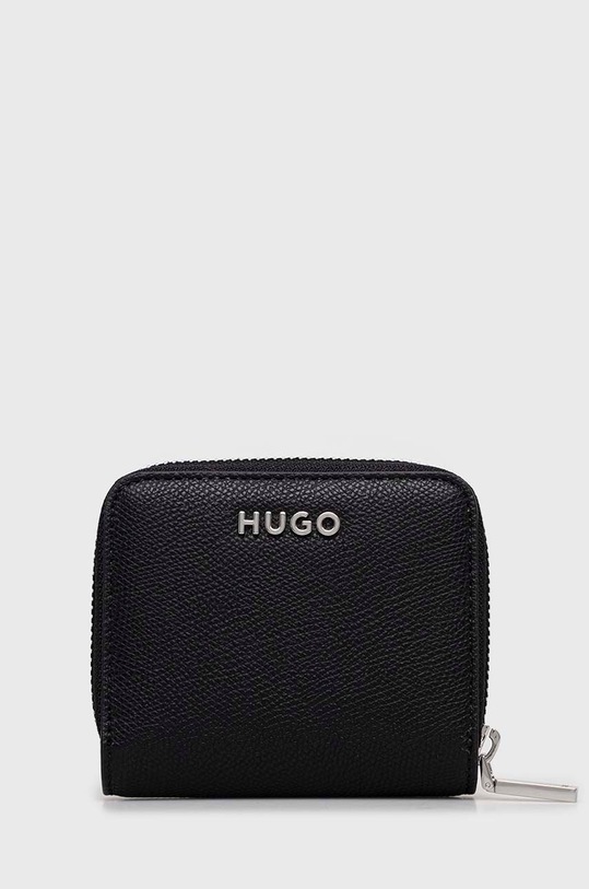 HUGO portfel imitacja skóry licowej czarny 50486970