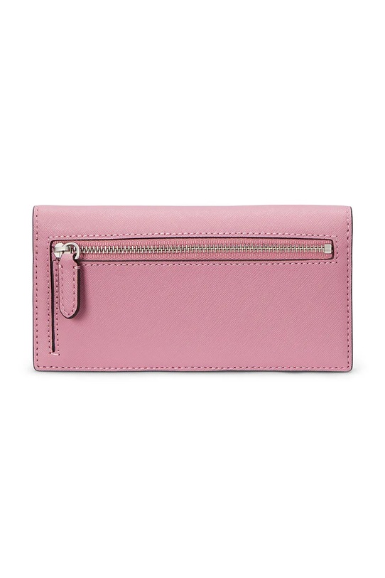 Kožená peněženka Lauren Ralph Lauren 432802917 růžová SS25