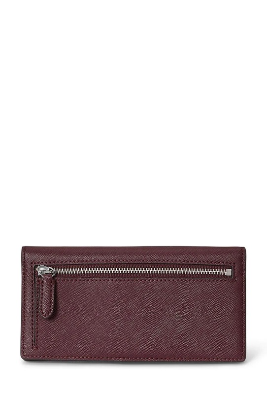 Kožená peňaženka Lauren Ralph Lauren 432802917 burgundské AW25