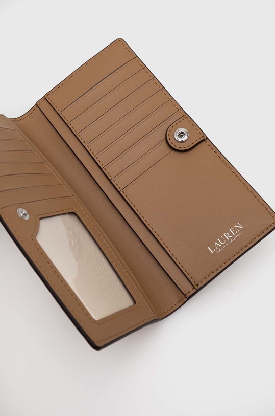 Αξεσουάρ Δερμάτινο πορτοφόλι Lauren Ralph Lauren 432802917 καφέ