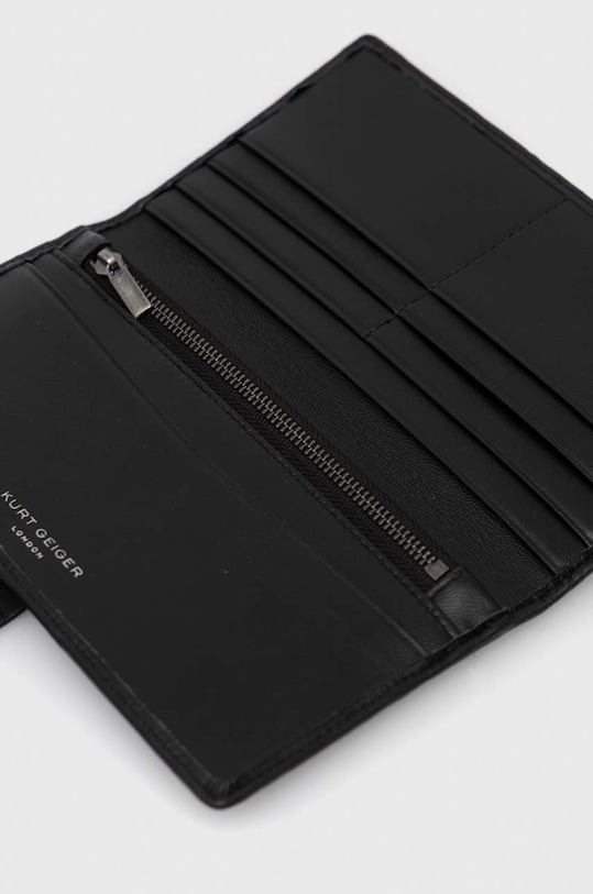 Doplňky Kožená peněženka Kurt Geiger London 9095700109 černá