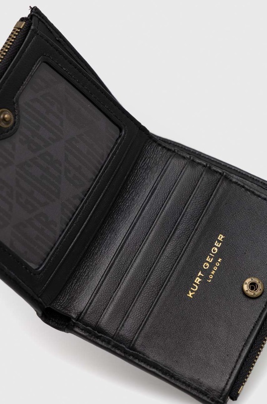 Accesorii Kurt Geiger London portofel de piele 9096000109 negru