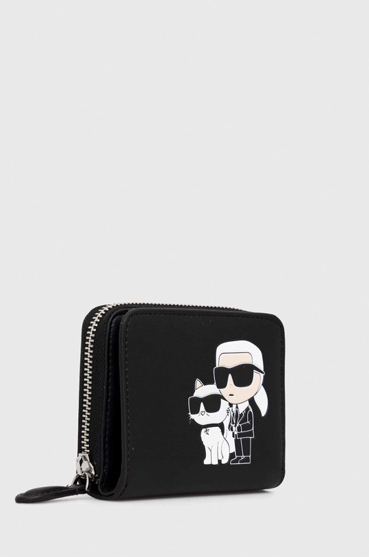 Кожен портфейл Karl Lagerfeld 230W3215 черен AA00
