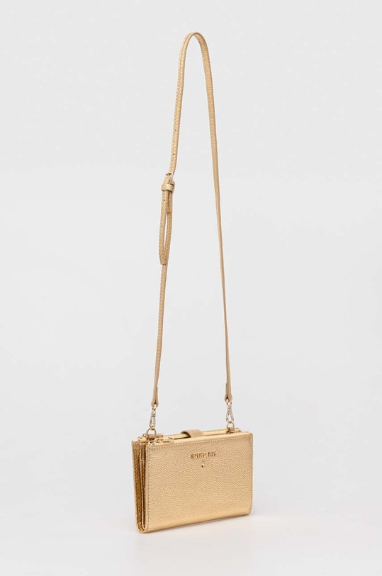 Patrizia Pepe portfel skórzany CQ9774.L001 złoty AW23