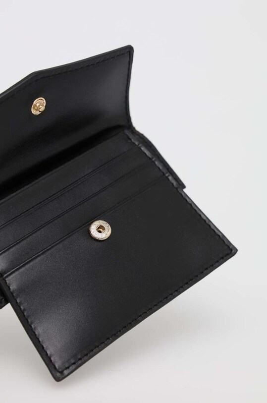Kožni etui za kartice Patrizia Pepe 8Q0016.L061 crna AW23