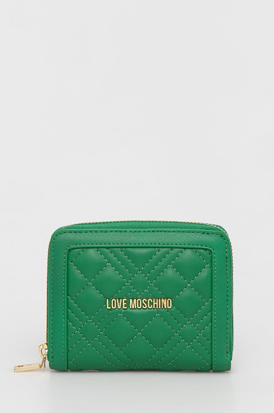 Гаманець Love Moschino імітація лицьової шкіри зелений JC5605PP1GLA0801