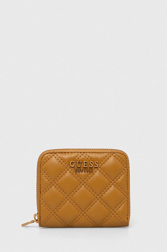 Портмоне Guess GIULLY изкуствена кожа жълт SWQA87.48370