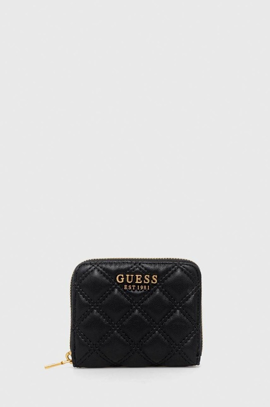 Портфейл Guess GIULLY изкуствена кожа черен SWQA87.48370