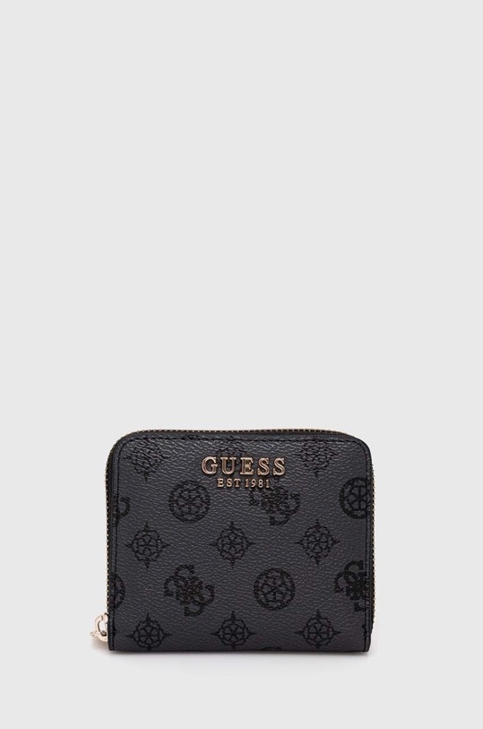 Guess portfel imitacja skóry licowej czarny SWPG85.00370