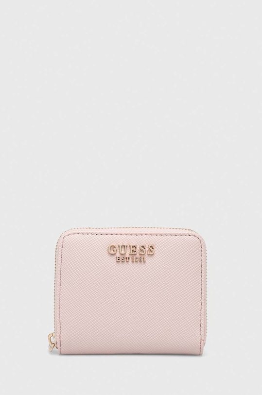Peněženka Guess LAUREL imitace kůže růžová SWZG85.00370