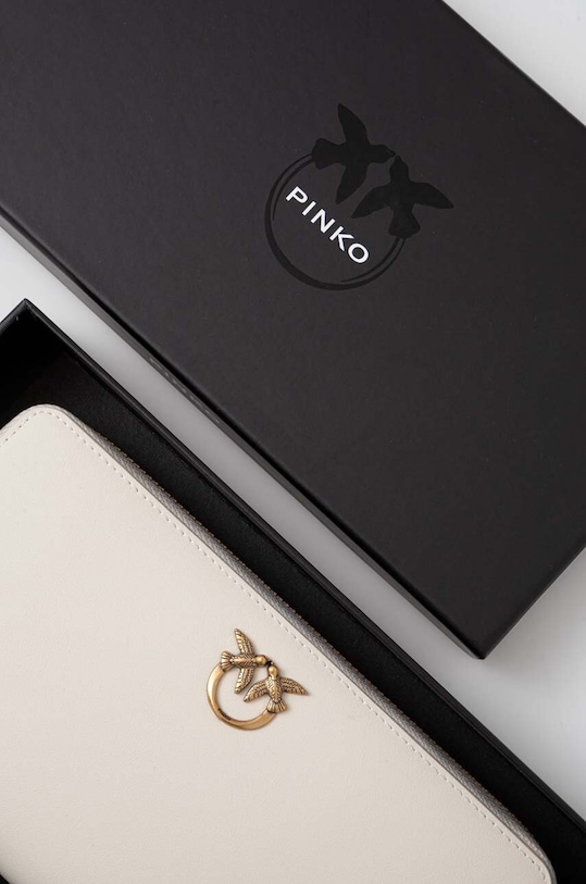 Кожен портфейл Pinko бял 100250.A0F1
