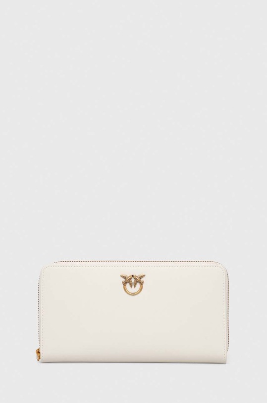 Pinko bőr pénztárca sima bézs 100250.A0F1