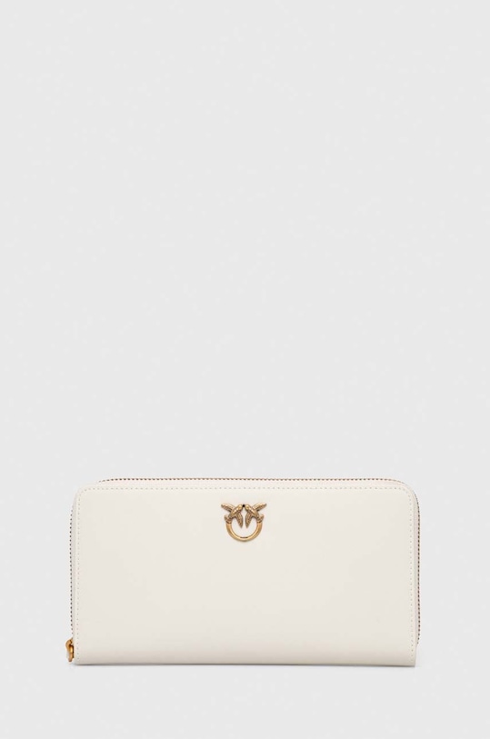 Pinko bőr pénztárca sima bézs 100250.A0F1