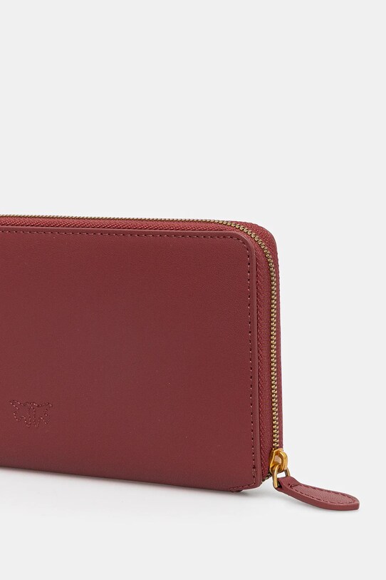 Pinko portafoglio in pelle 100250.A0F1 granata AA00