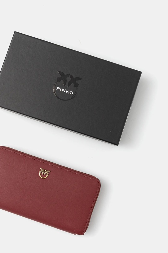 Kožená peněženka Pinko burgundské 100250.A0F1