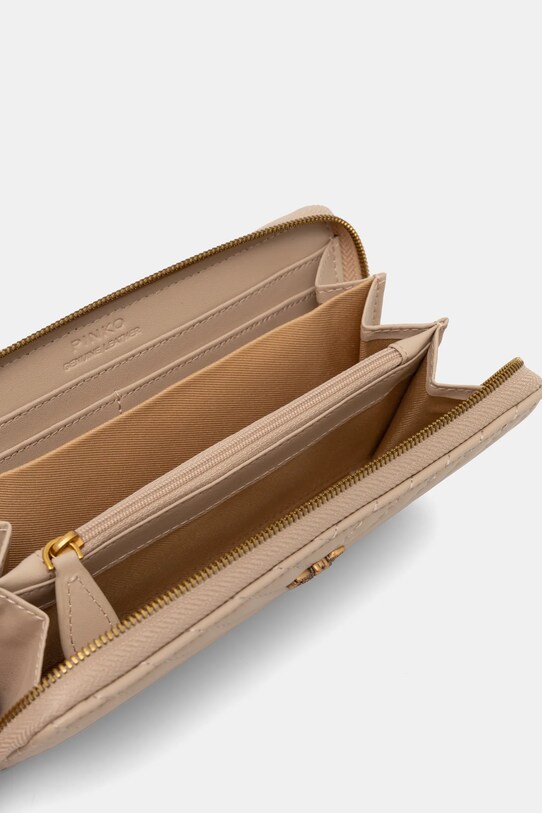 Doplnky Kožená peňaženka Pinko 100250.A0GK béžová