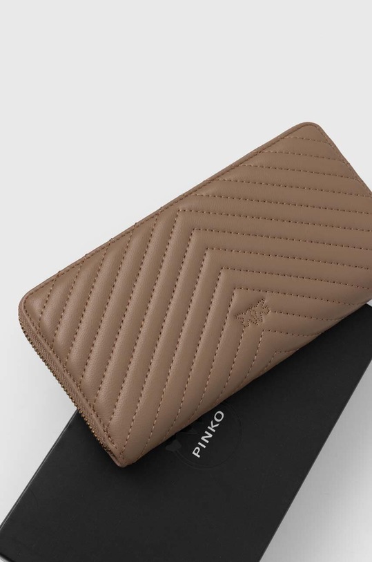 Pinko portofel de piele 100250.A0GK maro