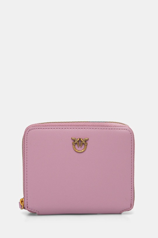 Kožená peňaženka Pinko usňová koža fialová 100249.A0F1