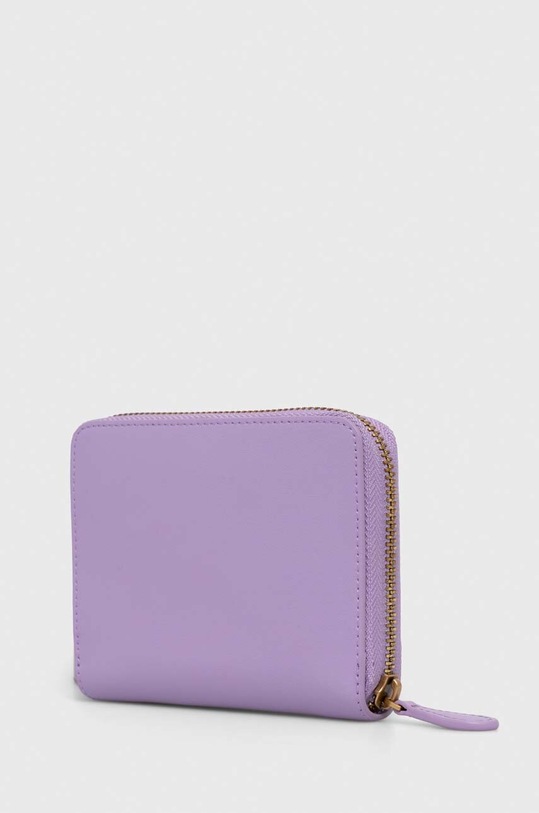 Pinko portfel skórzany 100249.A0F1 fioletowy AA00