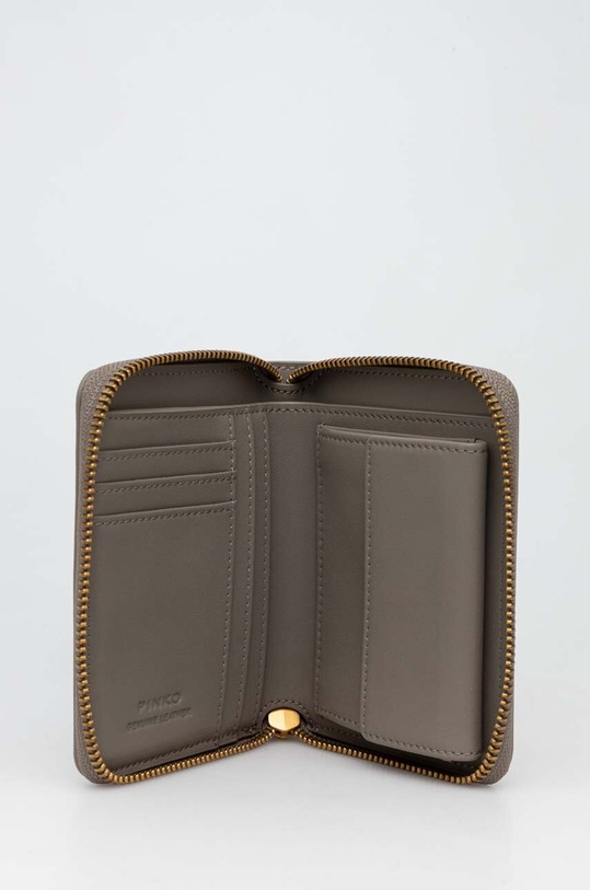Accesorii Pinko portofel de piele 100249.A0F1 gri