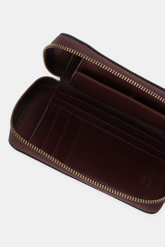Akcesoria Pinko portfel skórzany 100249.A0F1 bordowy