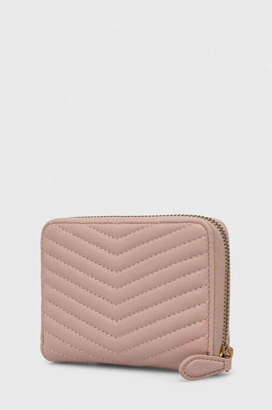 Akcesoria Pinko portfel skórzany 100249.A0GK różowy
