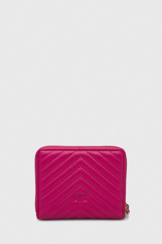 Pinko portfel skórzany 100249.A0GK różowy AA00