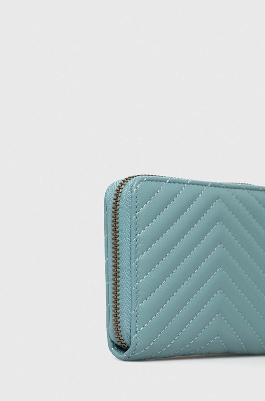 Akcesoria Pinko portfel skórzany 100249.A0GK niebieski