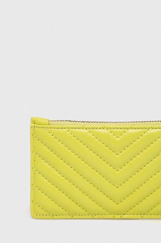 Akcesoria Pinko portfel skórzany 100251.A0GK żółty