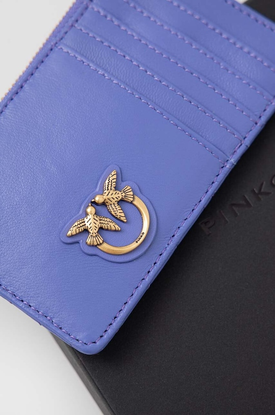 Αξεσουάρ Δερμάτινο πορτοφόλι Pinko 100251.A0GK μωβ