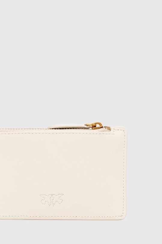 Pinko portofel de piele 100251.A0F1 alb NC00
