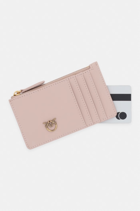 Doplňky Kožená peněženka Pinko 100251.A0F1 růžová