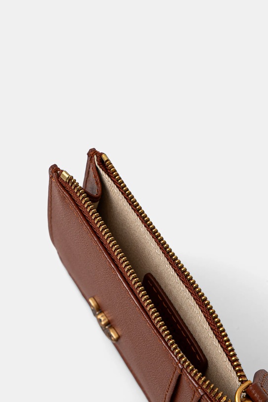 Doplňky Kožená peněženka Pinko 100251.A0F1 hnědá