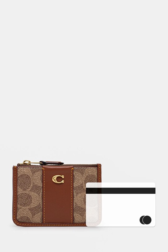 Гаманець Coach коричневий CI185