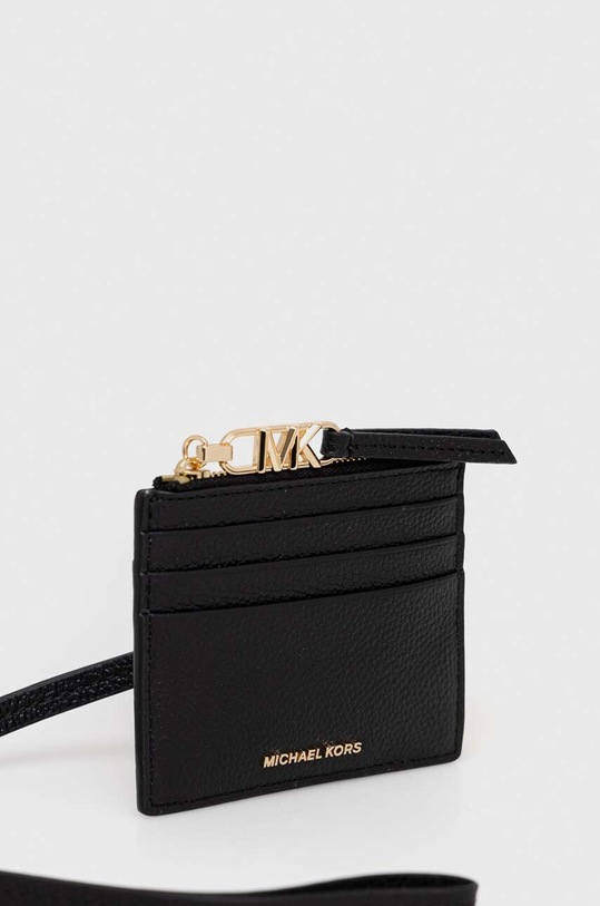 Kožená peněženka MICHAEL Michael Kors 34S3G8ED1L černá SS23