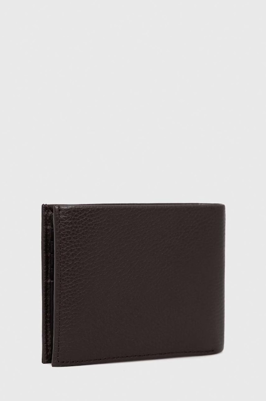 Kožená peněženka Calvin Klein K50K507896.PPYX hnědá SS23