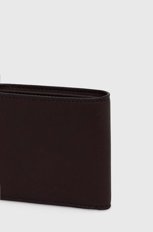 BOSS portfel skórzany 50485599 fioletowy AW24