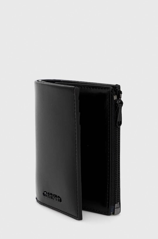 Kožená peněženka Calvin Klein K50K510300.PPYX černá SS23