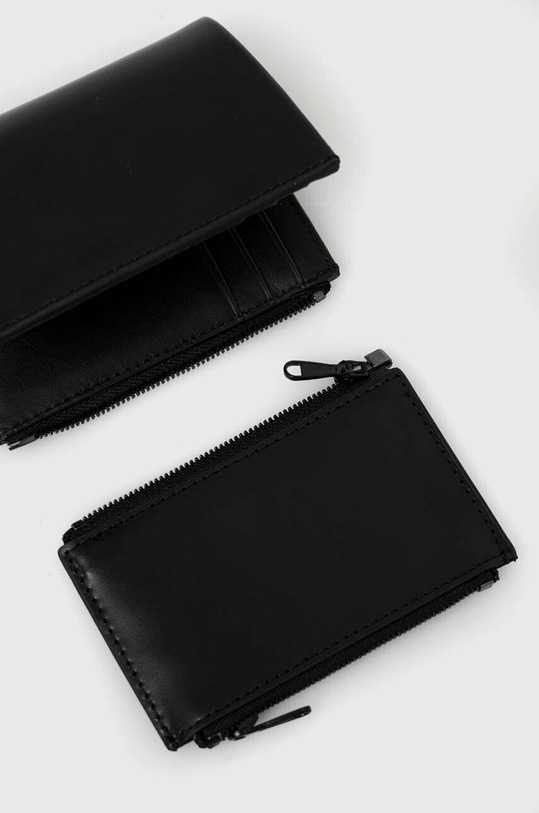 Kožená peněženka Calvin Klein K50K510300.PPYX černá