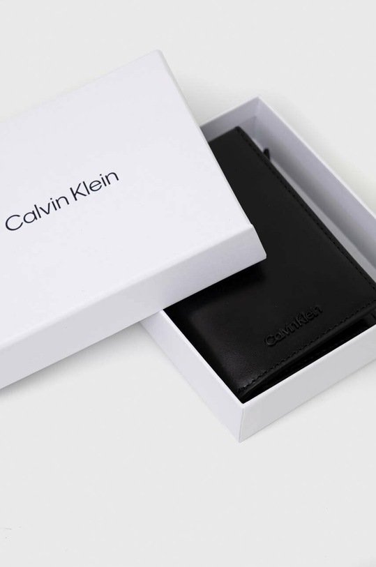 Kožená peněženka Calvin Klein K50K510300.PPYX