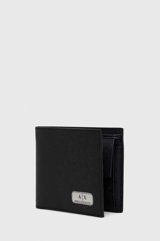Doplňky Kožená peněženka a klíčenka Armani Exchange 958487.CC843 černá