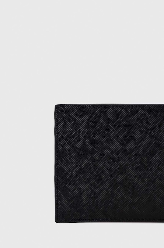 Kožená peněženka a klíčenka Armani Exchange černá 958487.CC843