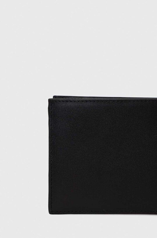 Kožená peňaženka a kľúčenka Armani Exchange čierna 958487.CC845