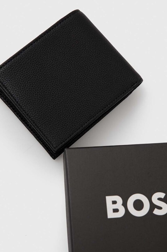 BOSS portfel 50491940 czarny SS23